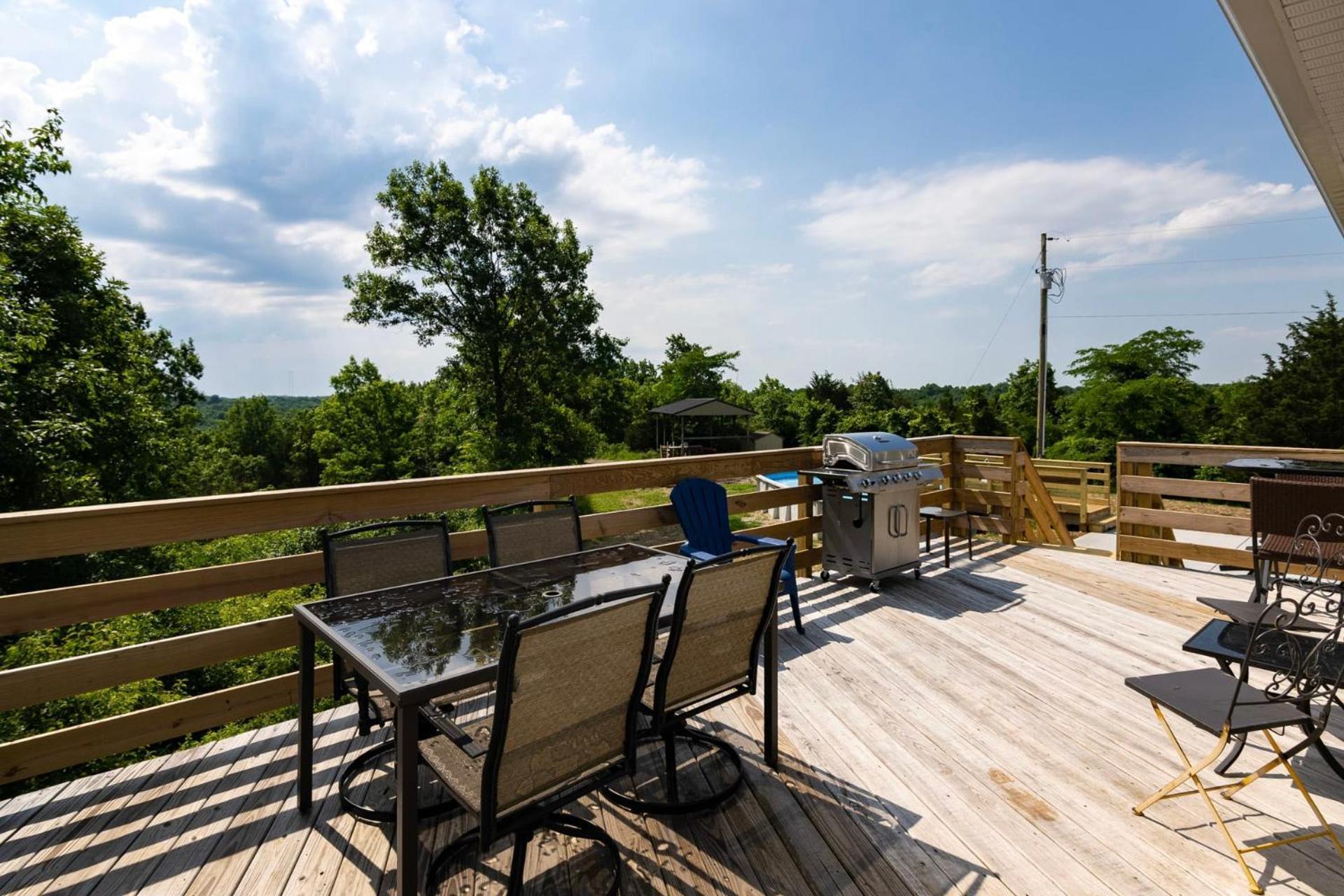 Villa 80 Acre Retreat With Pool - Minutes To Ark - Sleeps 15 Williamstown Exterior foto